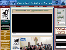 Tablet Screenshot of islammexico.org.mx
